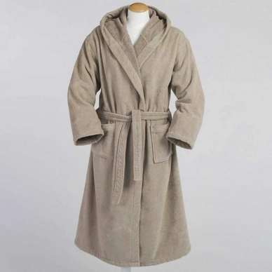 Peignoir Yumeko Terry Velours Taupe Femme