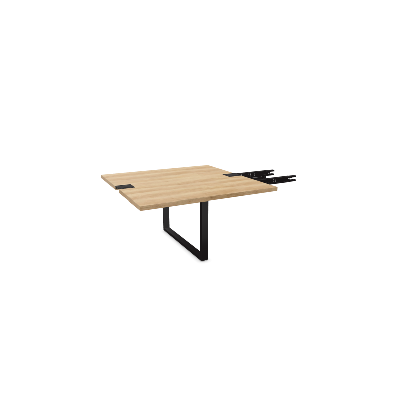 Extension Centrale – Pour Table Conférence Prestige – 100x140 cm – Modulable – Buronomic