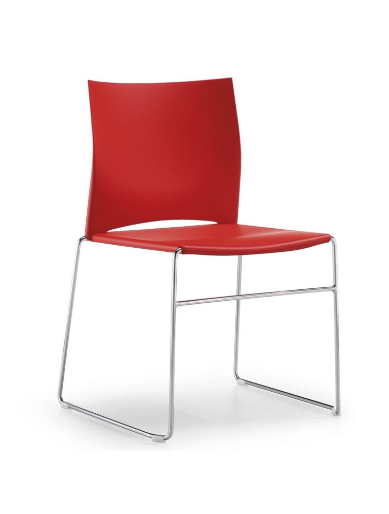 Chaise d'accueil Empilable - Lino - ACT