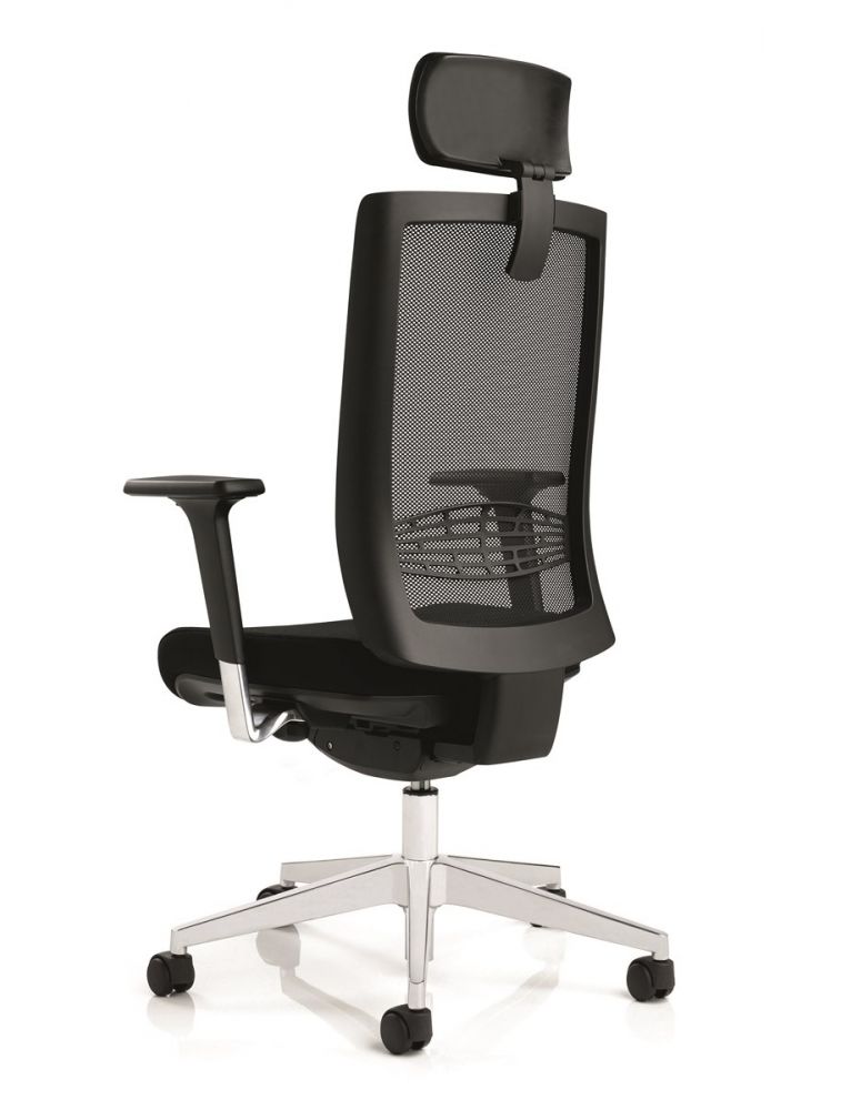 Fauteuil VLAD Bureautique ergonomique avec têtière 3479