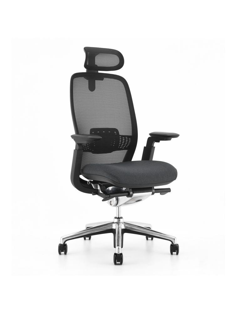 Siège Ergonomique Synchrone IRIS-A noir| ACT