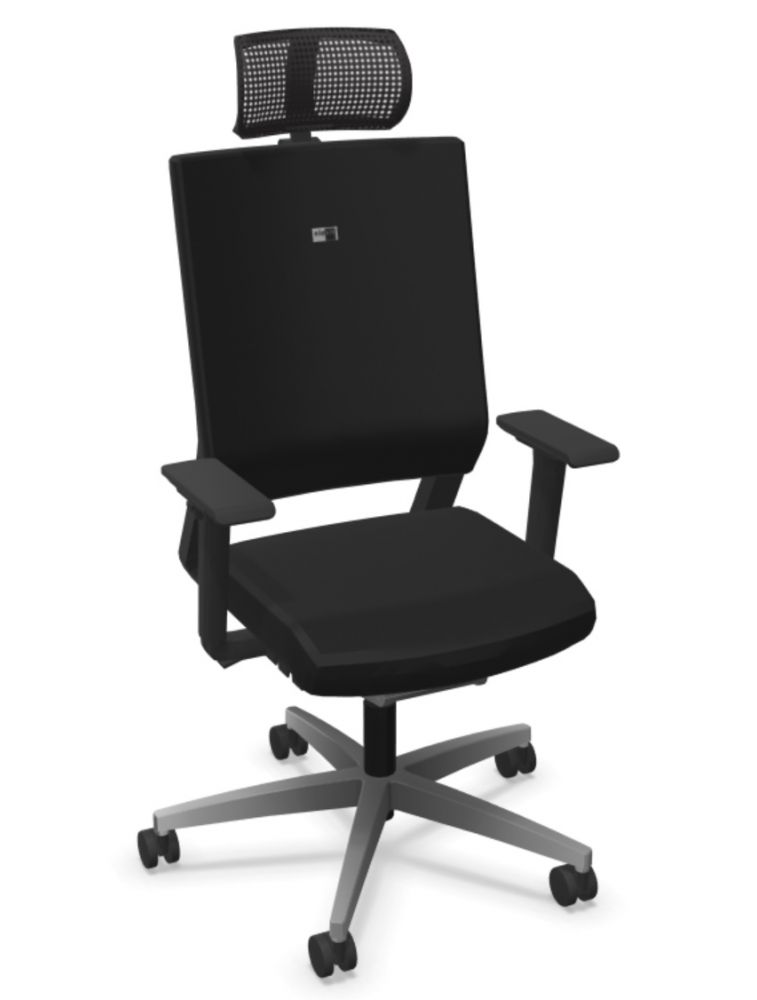 Fauteuil bureau de direction ergonomique Impulse - dossier capitonné|VIASIT