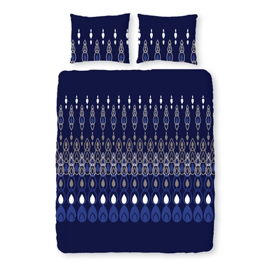 Parure de Lit Satin D'or Flash Bleu Satin