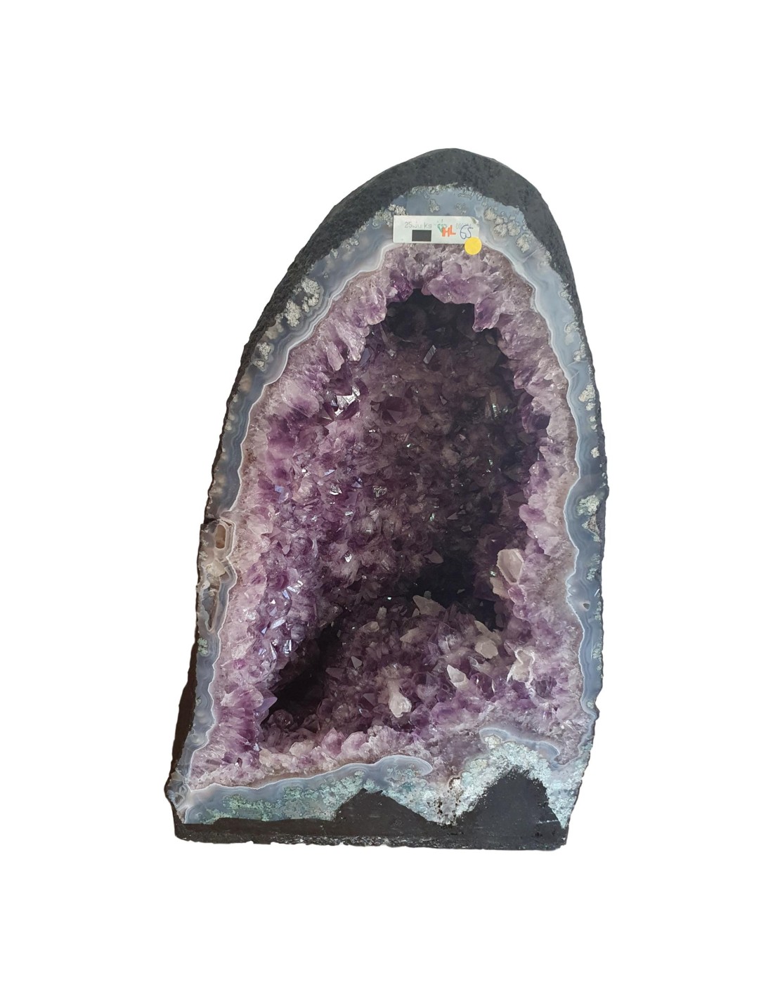 Géode en améthyste 29,500 kgs - Une beauté naturelle et une énergie apaisante pour votre intérieur