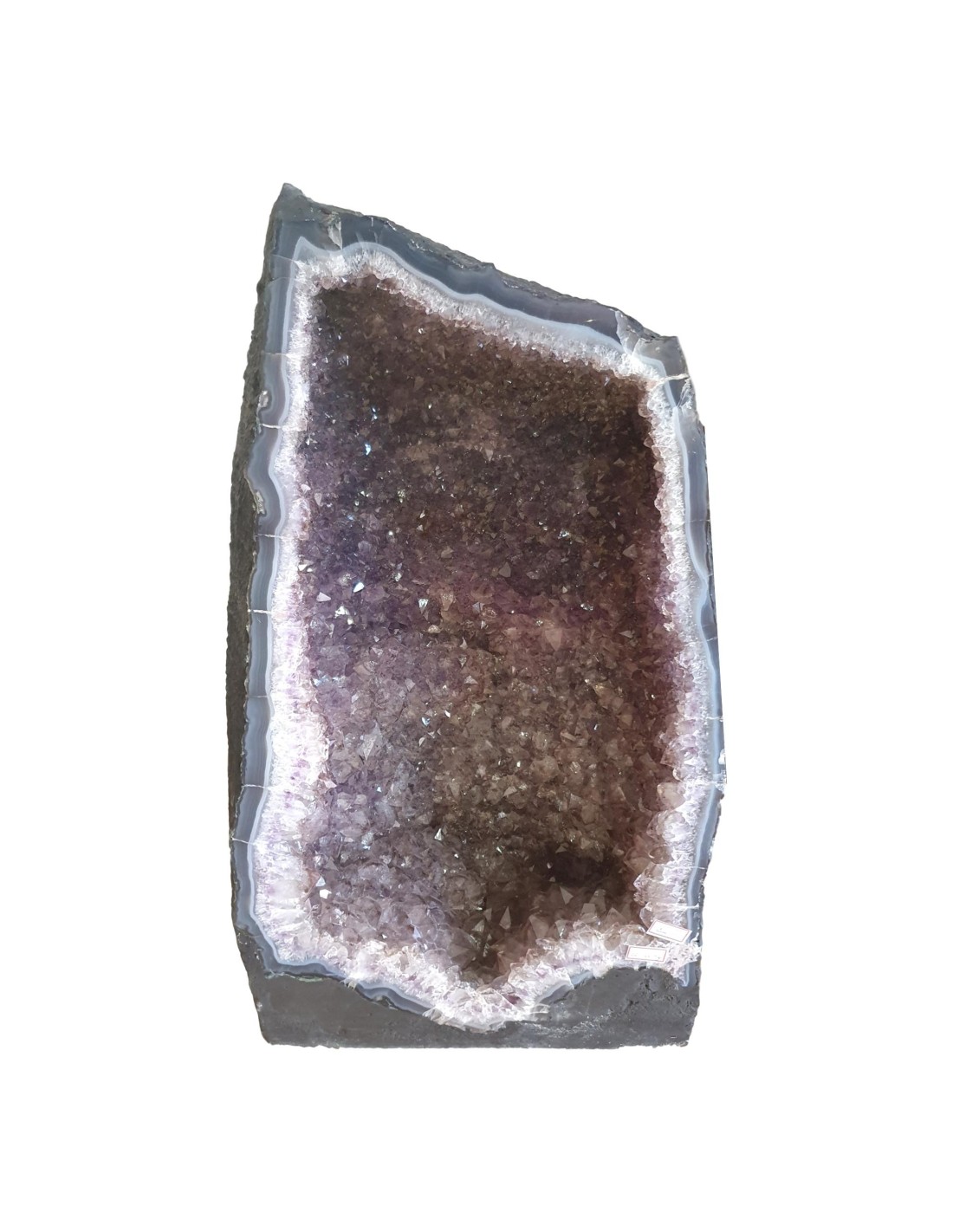 Géode en améthyste 37,500 kgs - Une beauté naturelle et une énergie apaisante pour votre intérieur