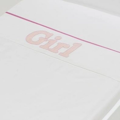 Drap Lit Bébé Briljant Girl Rose (Coton)