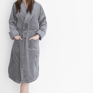 Peignoir Uni Heckett & Lane Gris