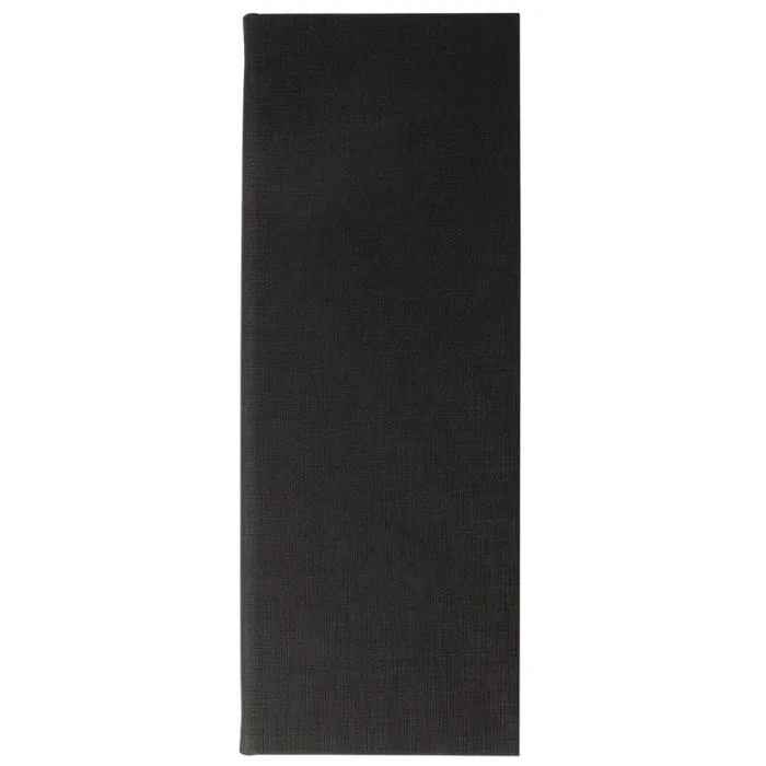 Couverture pour carte de boissons 1/2 A4 en plastique - Noir SIGEL