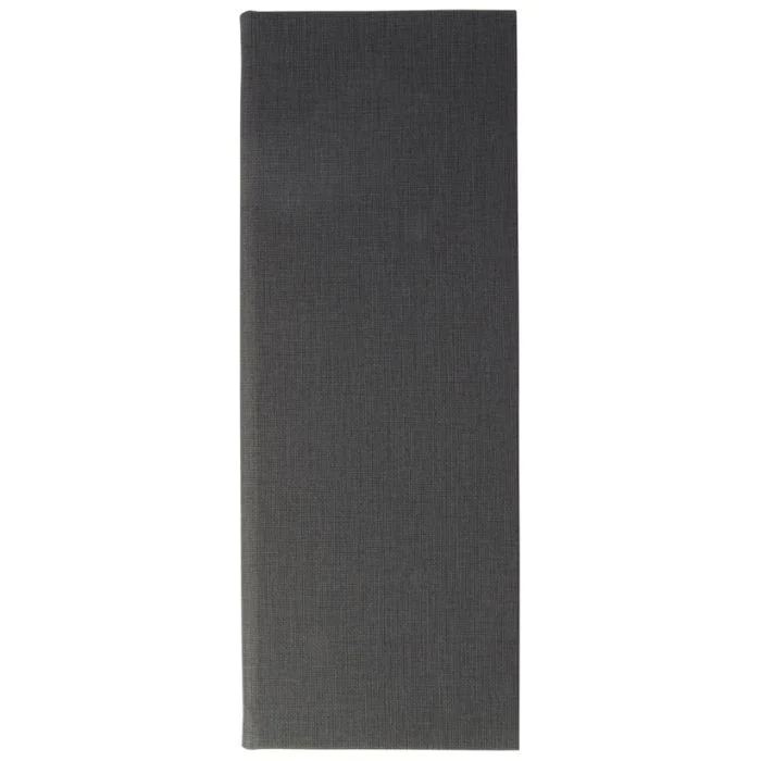 Couverture pour carte de boissons 1/2 A4 en plastique - Anthracite SIGEL