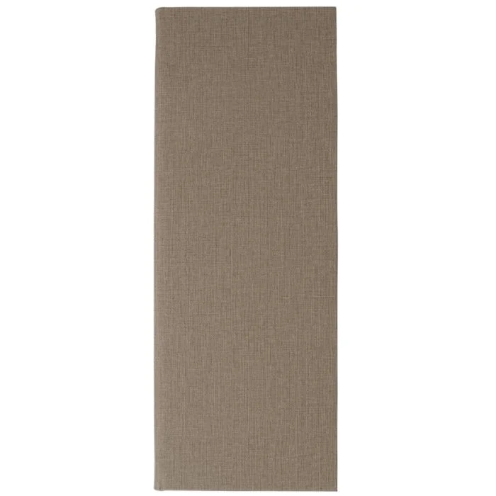 Couverture pour carte de boissons 1/2 A4 en plastique - Beige SIGEL