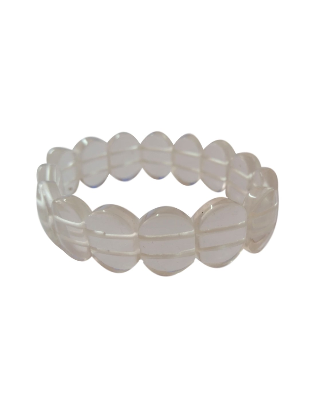 Gourmette en cristal de roche - Élégance et énergie positive pour sublimer votre style