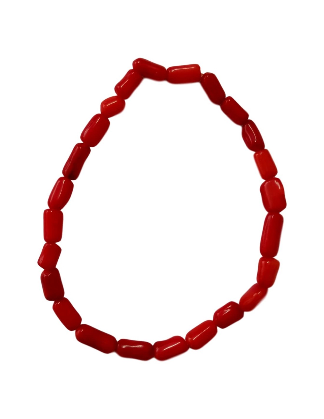 Gourmette en perles de corail - Élégance et bien-être pour votre poignet