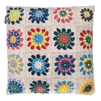 Housse Coussin Décoratif SNURK Granny Blanc (35x50cm)