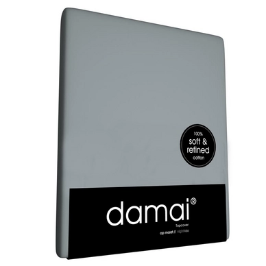 Drap housse Surmatelas Damai 8 cm Grey (Coton)