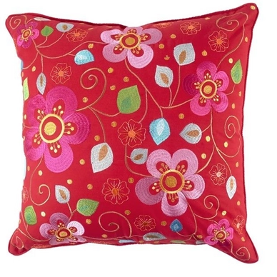 Coussin Décoratif Room Seven Guadalupe Rouge