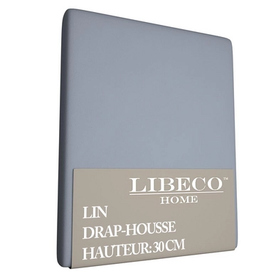 Drap-housse Libeco Santiago Old Denim Lin
