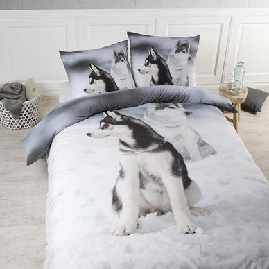 Parure de Lit Papillon Huskey Coton