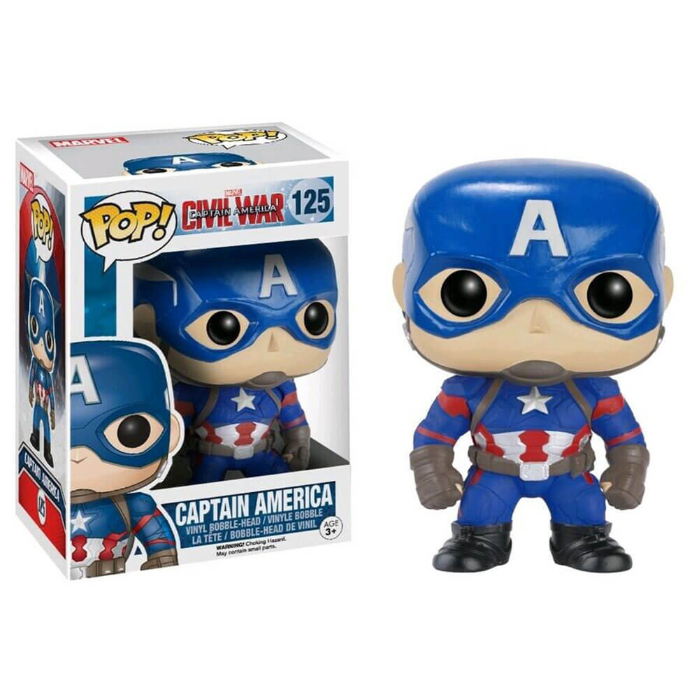 Captain America 3 Civil War Captain America Pop! Vinyle
