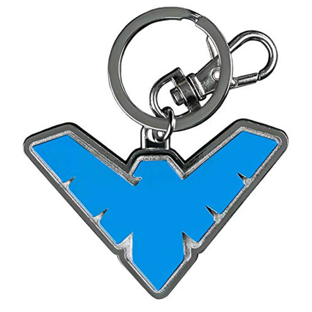 Batman Nightwing Logo Color Entamel Keychain