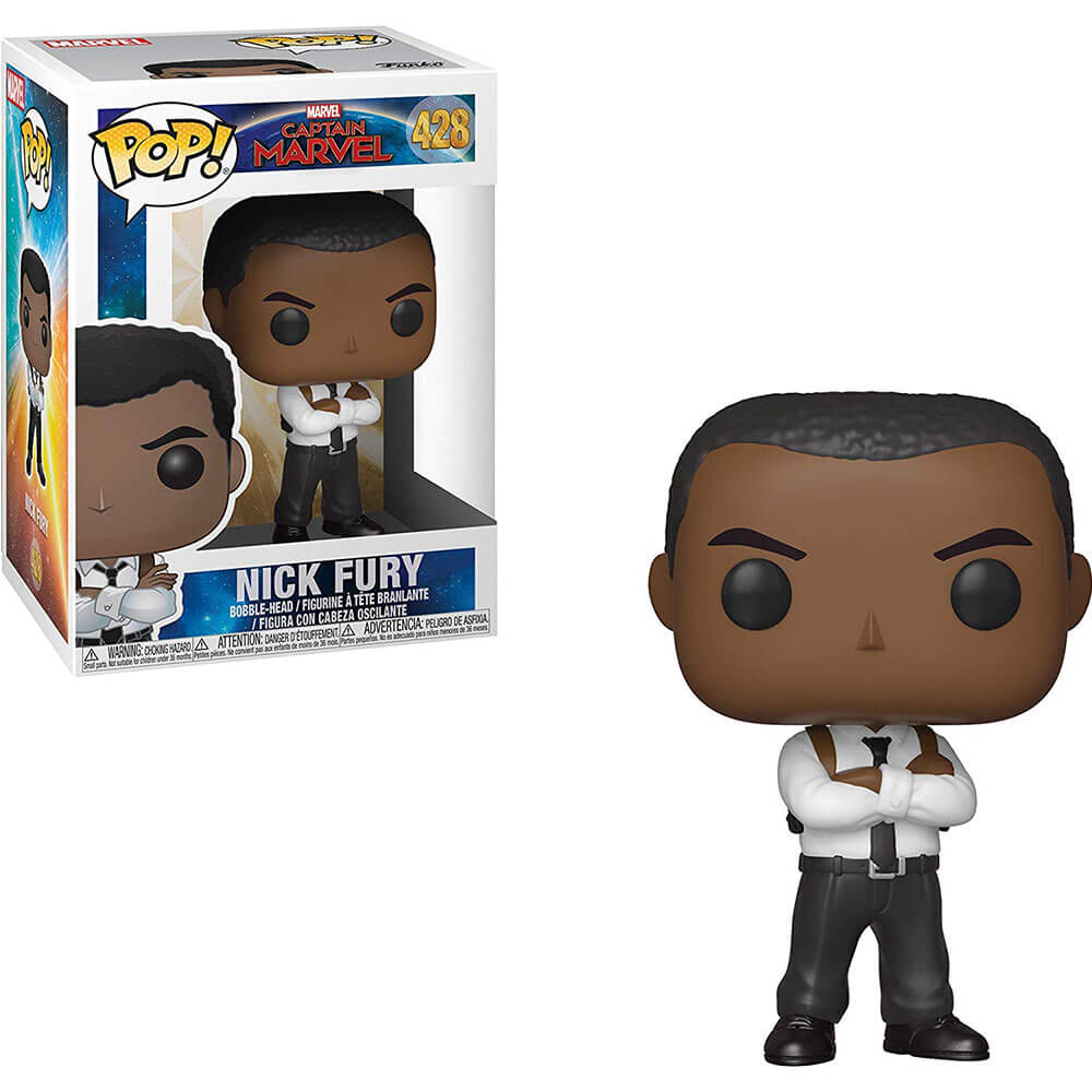Captain Marvel Nick Fury Pop! Vinyle
