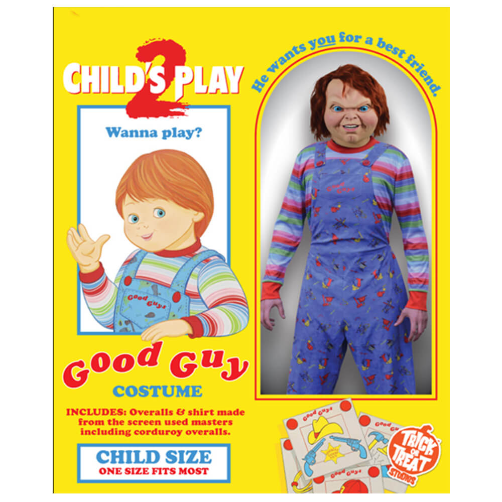 Child's Play 2 Deluxe Good Guy Costume Enfant