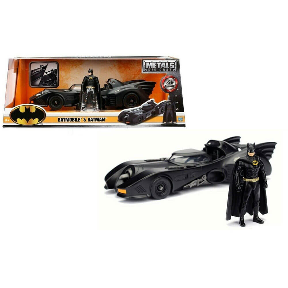 Batman Batmobile 1989 1:24 avec Batman