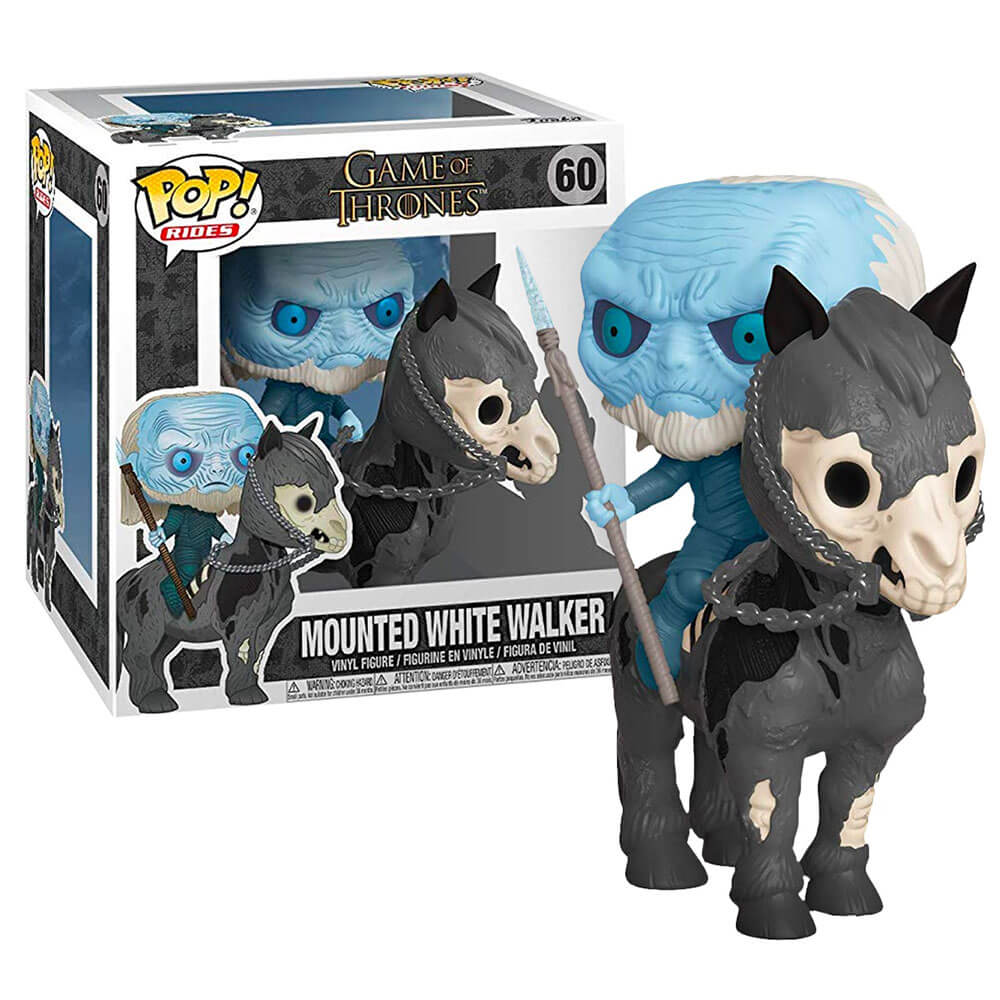 Game of Thrones White Walker sur Horse Pop! Monter