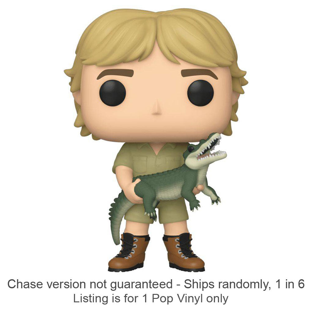 Crocodile Hunter Steve Irwin Pop! Chase en vinyle expédie 1 sur 6