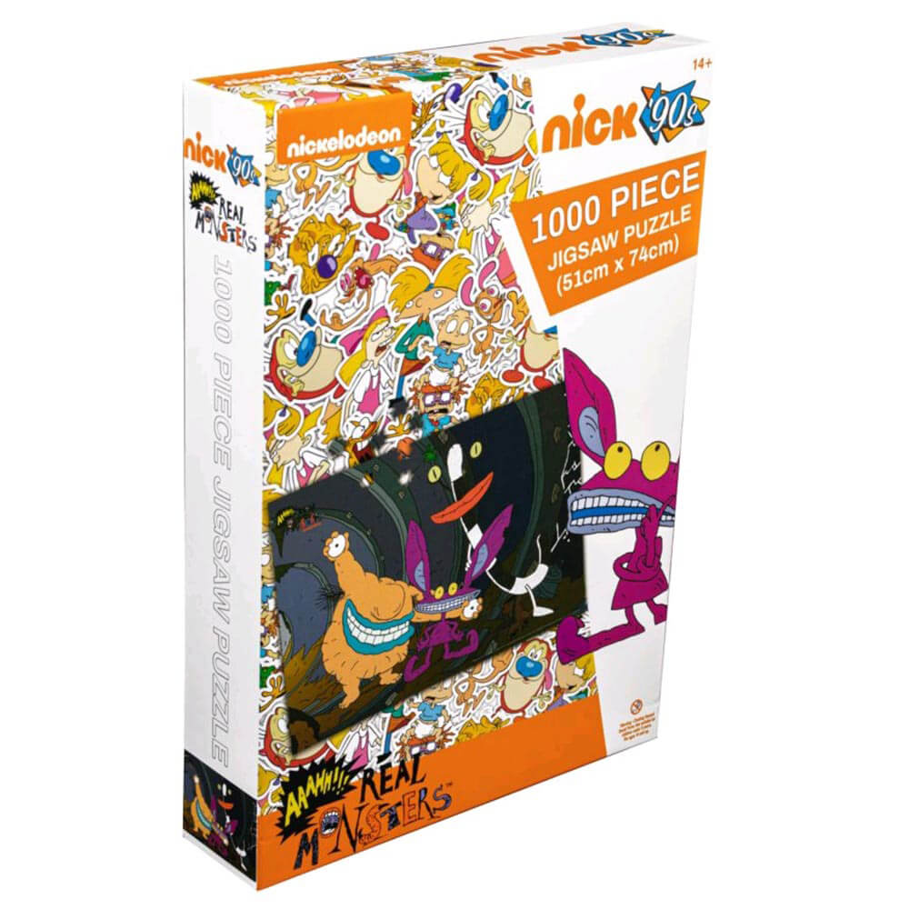 Aaahh !!! Real Monsters Eggor Tunnel 1000 Piece Puzzle