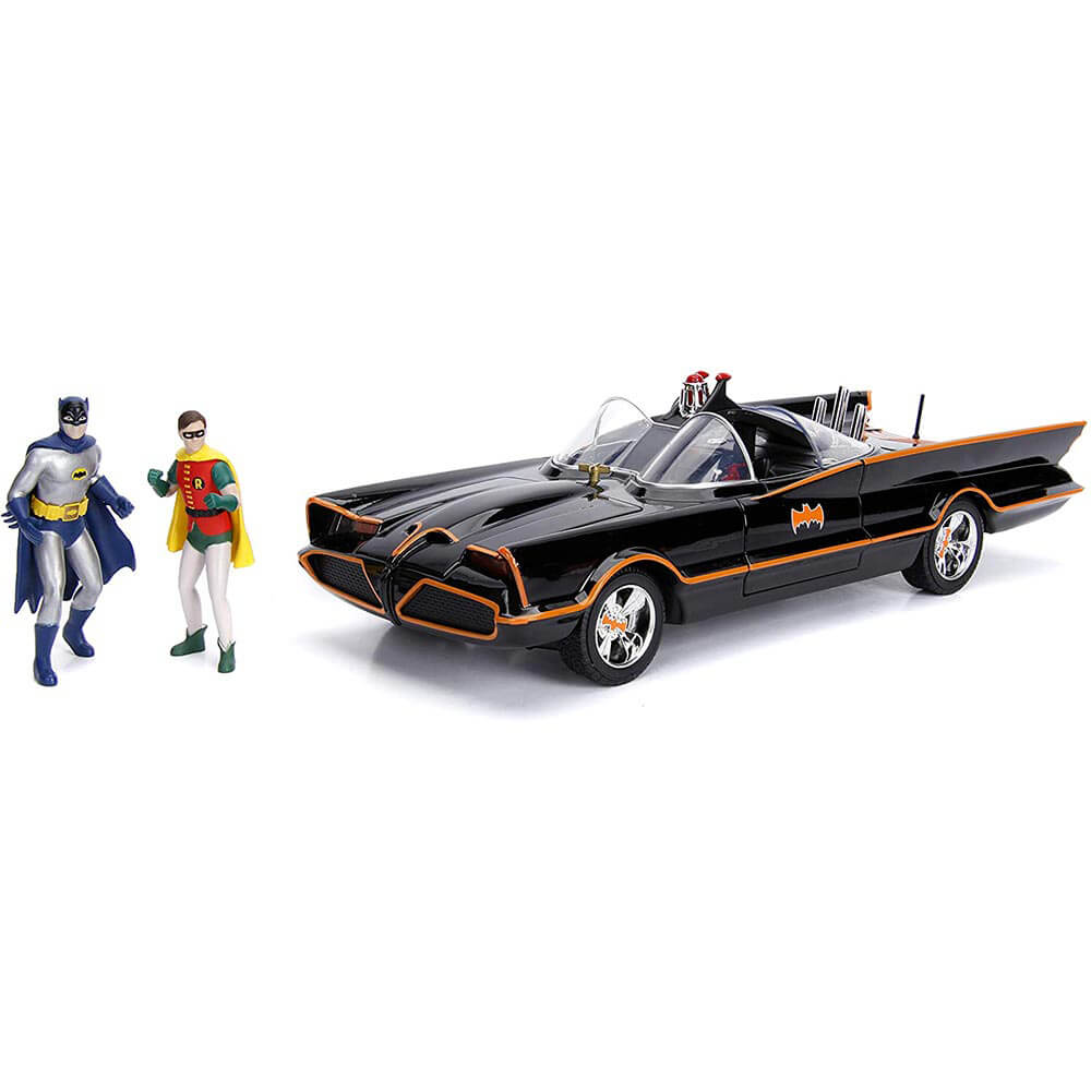 Batman (1966) Batmobile 1:18 avec Batman