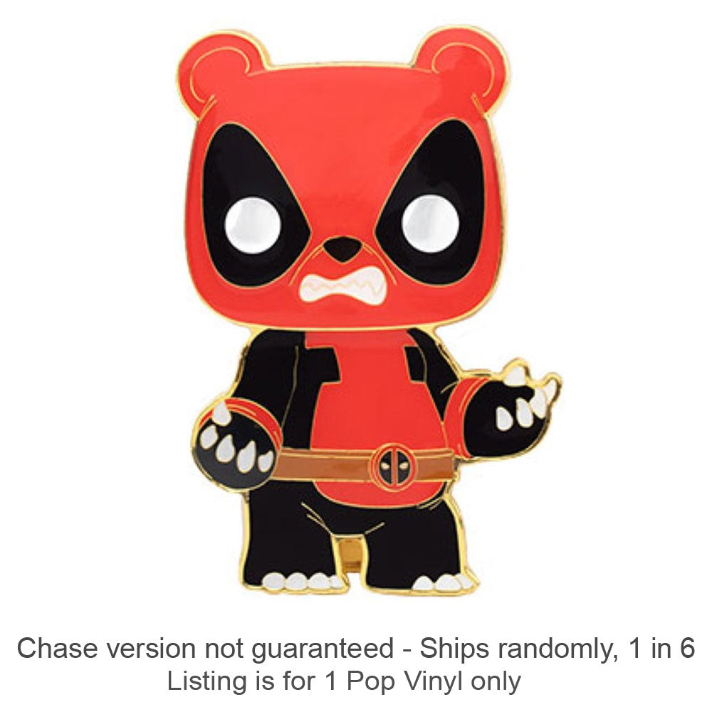 Deadpool Pandapool 4 "POP! ENAMEL PIN CHASE Ships 1 sur 6