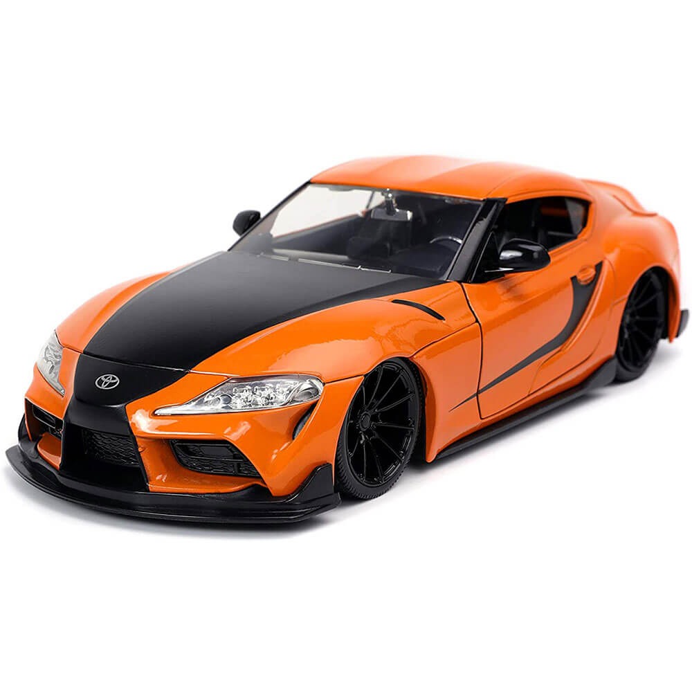 2020 Toyota Supra Metallic Orange 1:24 Échelle Hollywood Ride