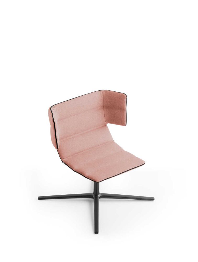 ILDO| Lounge dos bas, base giratoire plate| Sokoa