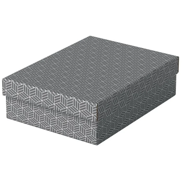 Boite cadeau - 265 x 360 x 100 mm - Gris ESSELTE Home M Lot de 3