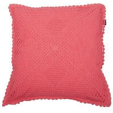 Coussin Décoratif In The Mood Gehaakt Fluor (50 x 50 cm)