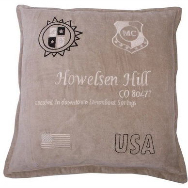 Coussin Décoratif In The Mood Howelsen Velours Pierre (50 x 50 cm)