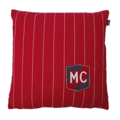 Coussin Décoratif In The Mood Mc Embleem Bordeaux (50 x 50 cm)