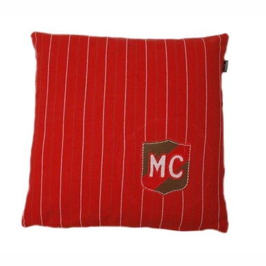 Coussin Décoratif In The Mood Mc Embleem Rouge (50 x 50 cm)