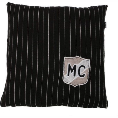 Coussin Décoratif In The Mood Mc Embleem Noir (50 x 50 cm)