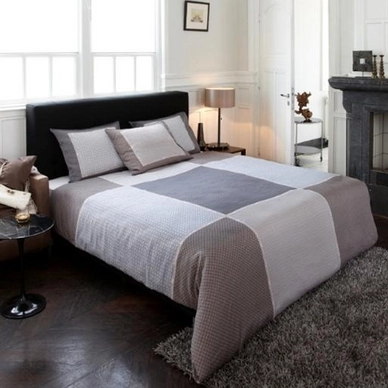 Parure de Lit Kardol Jardin du Luxembourg Sable Coton