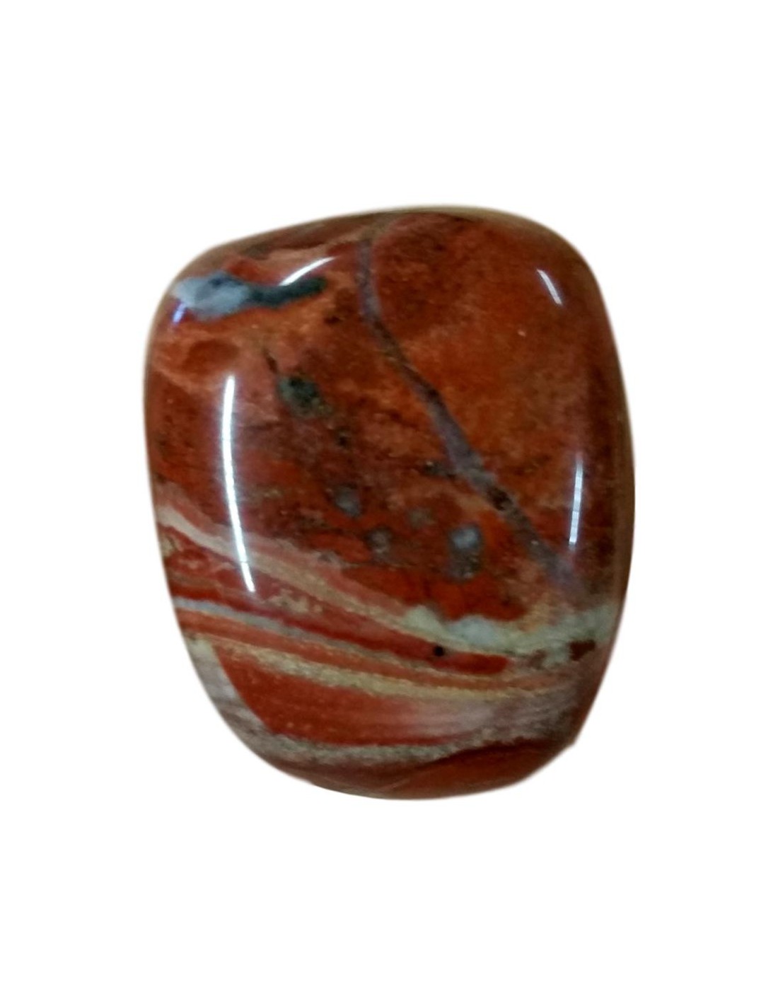 Jaspe en Pierre roulée 5/6 cm - Pierre de protection et d'équilibre énergétique