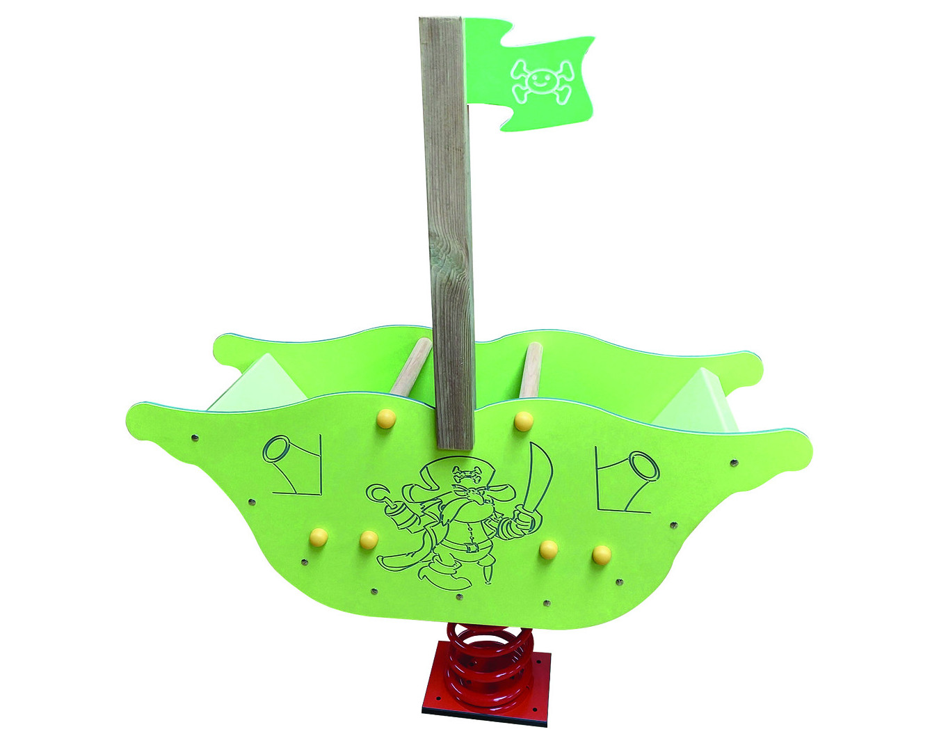 Jeu à ressort Bateau Pirate