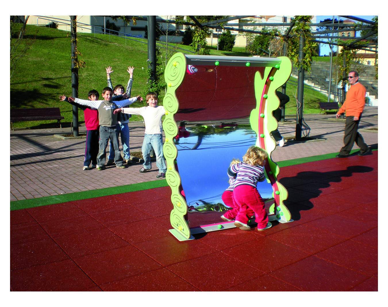 Jeu ludique miroir magique