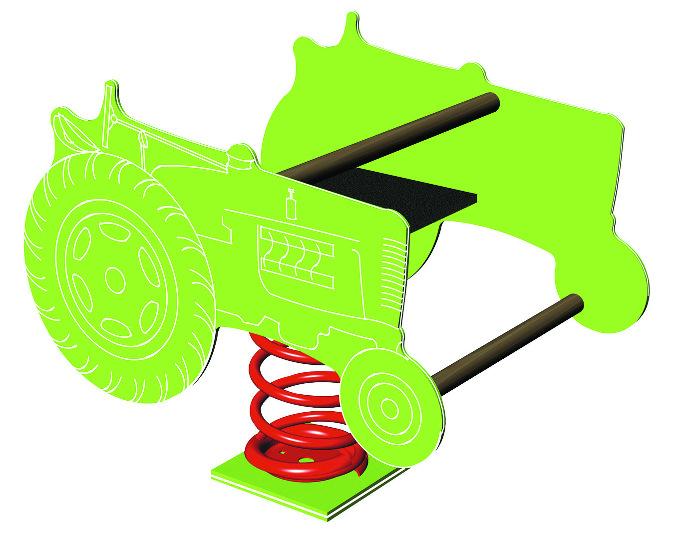 Jeu ressort Tracteur