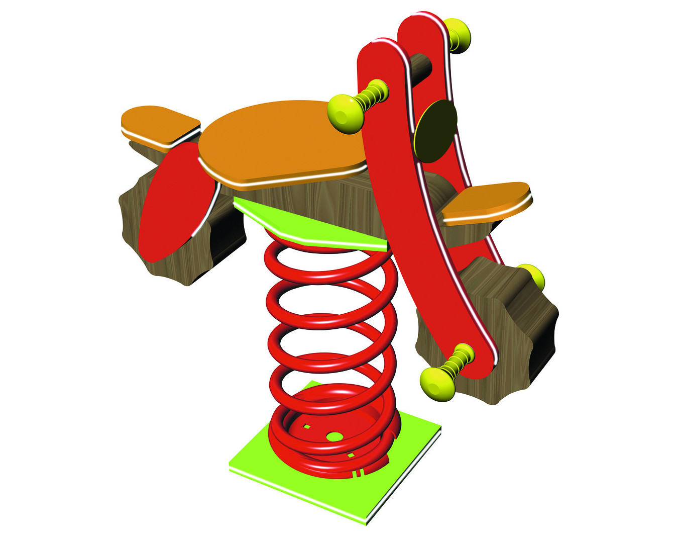 Jeu sur ressort Natura bike