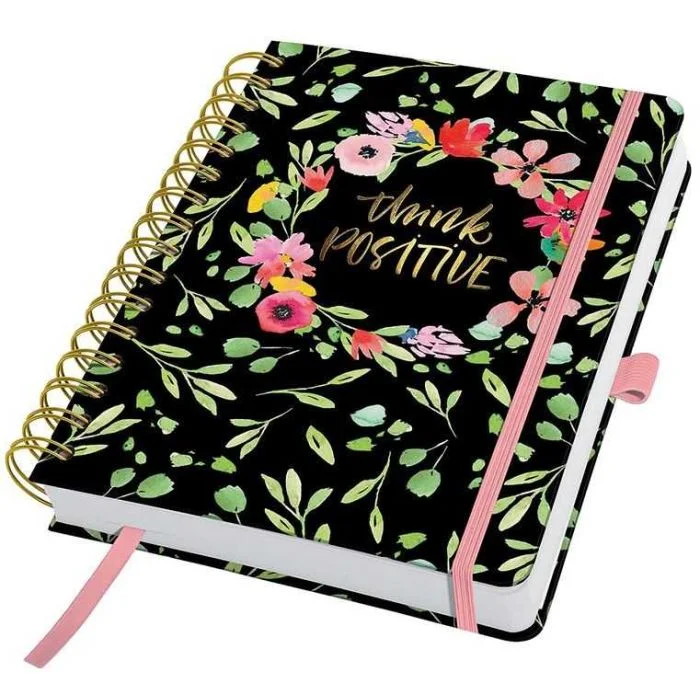 Agenda perpétuel à spirale - Flower Love - Journalier SIGEL BuJo Jolie