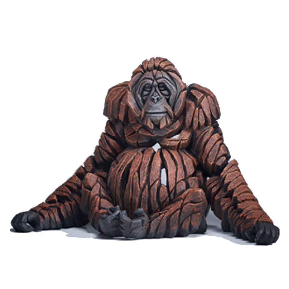Sculpture de bord Mère Orangutan (35 cm)