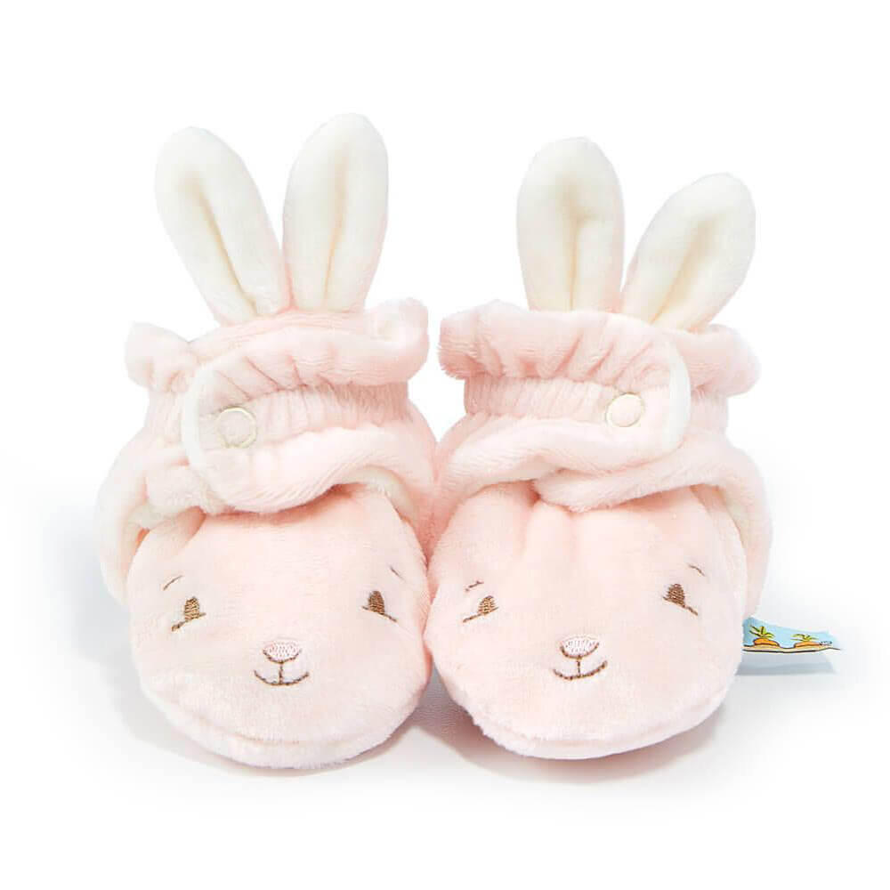 Les lapins au bord de la baie Blossom Hoppy Feet Slippers (en boîte)