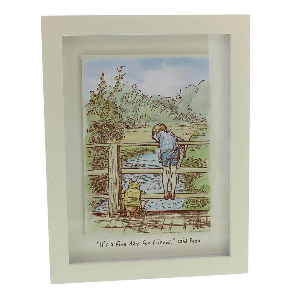 Disney Classic Pooh Fine Day pour les amis plaque murale