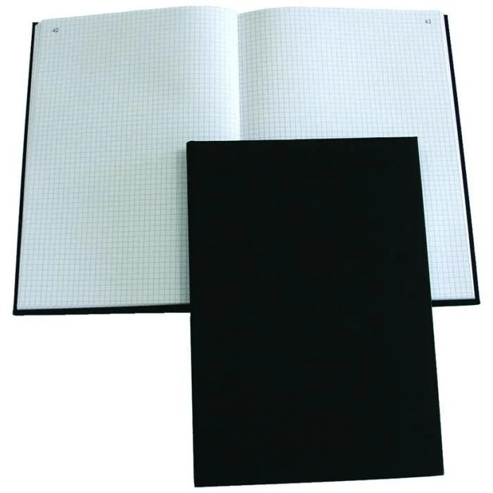 Registre 100 pages quadrillées numérotées - 360 x 230 mm ELVE